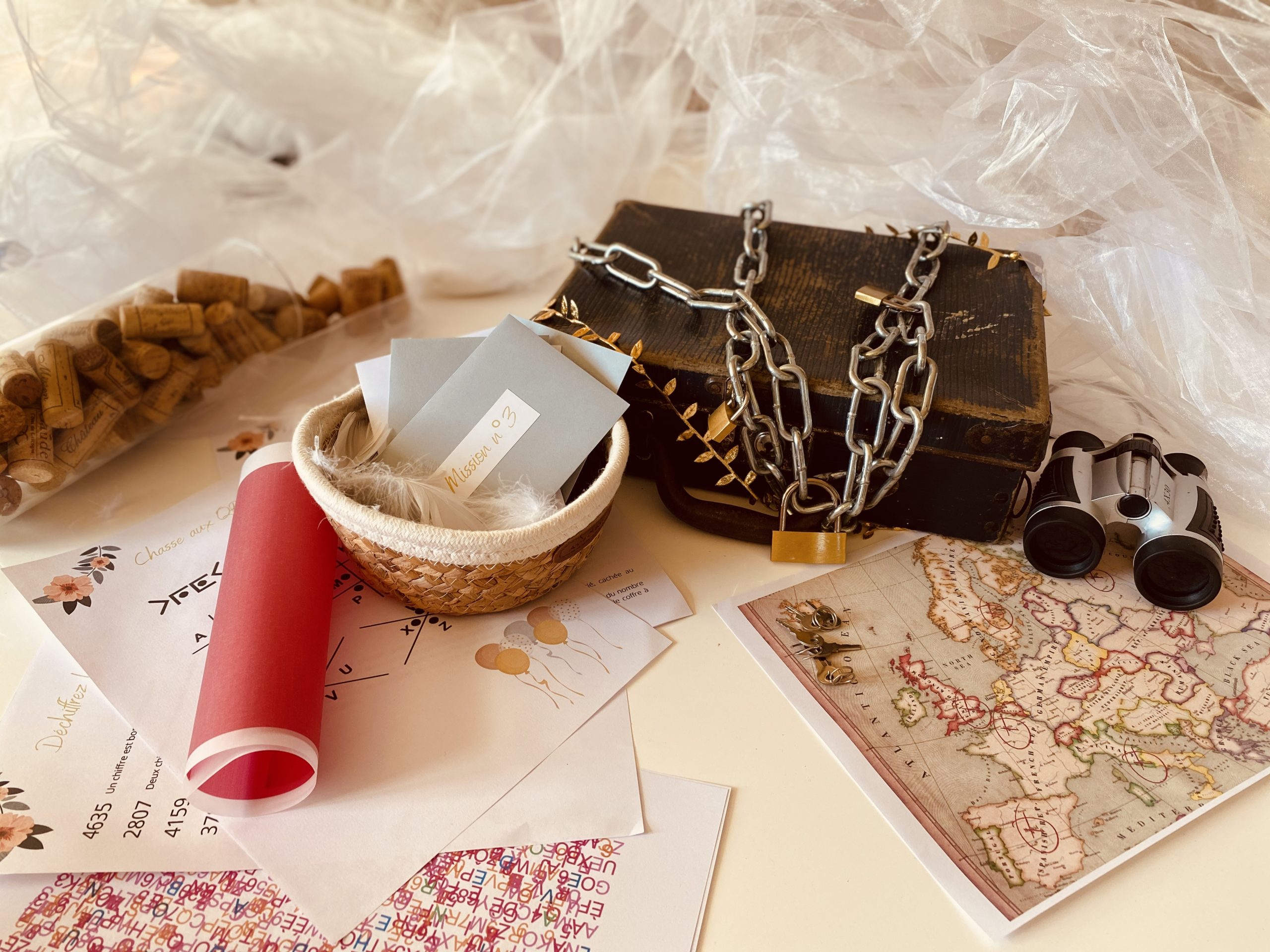 Escape Game pour Mariage - niveau intermédiaire - Mariage Party