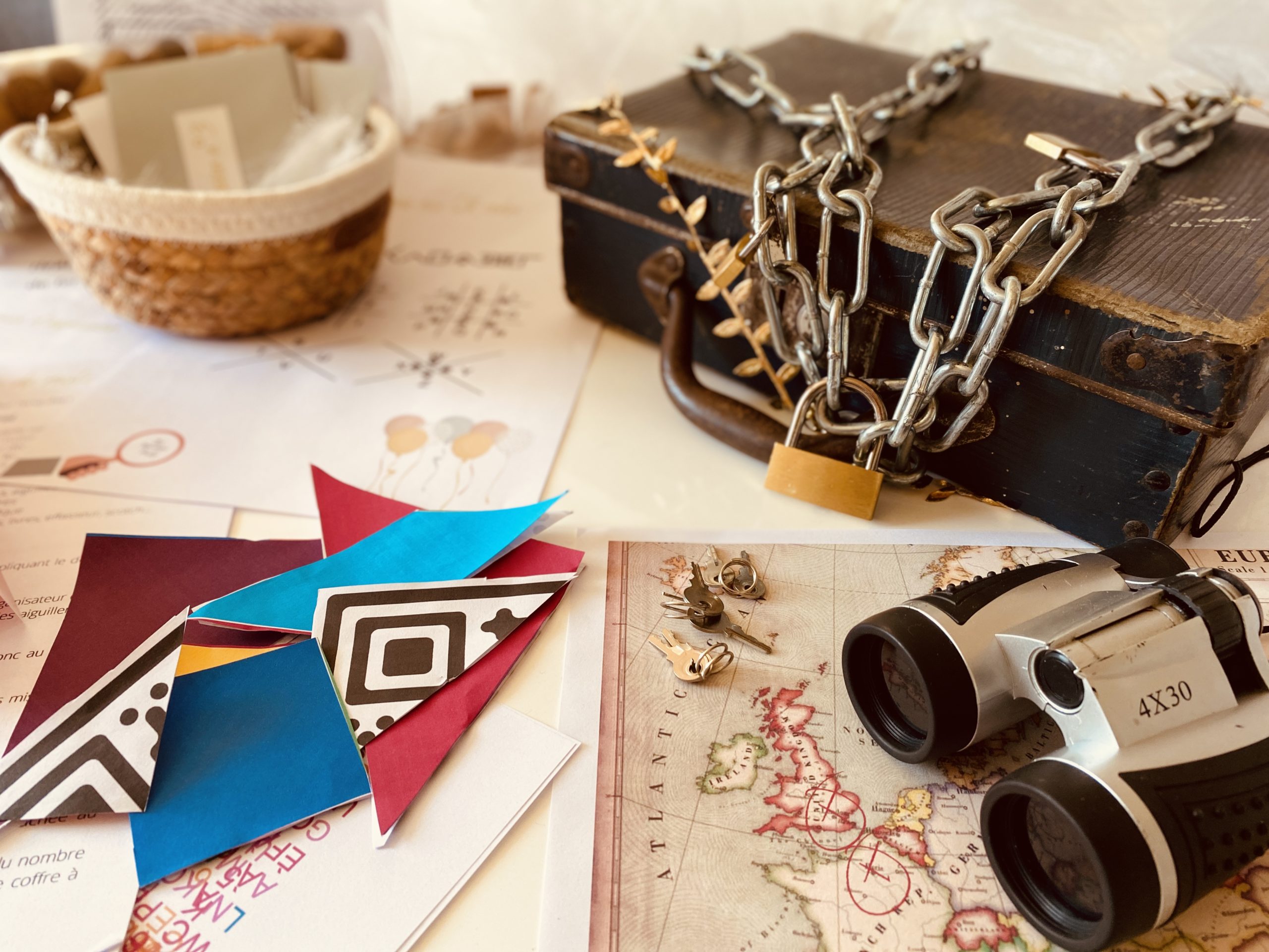 Escape Game pour Mariage - niveau intermédiaire - Mariage Party